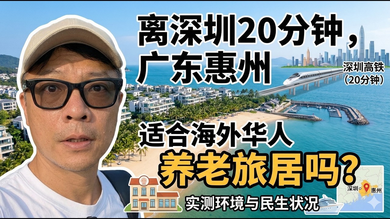广东惠州，适合海外华人旅居养老吗？