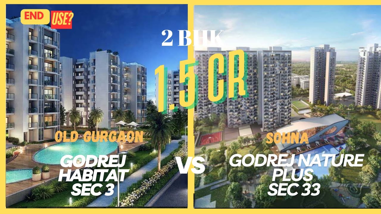 Godrej Nature Sohna vs Godrej Habitat Sector 3 Gurgaon | Density, Open Space & Livability 2026
