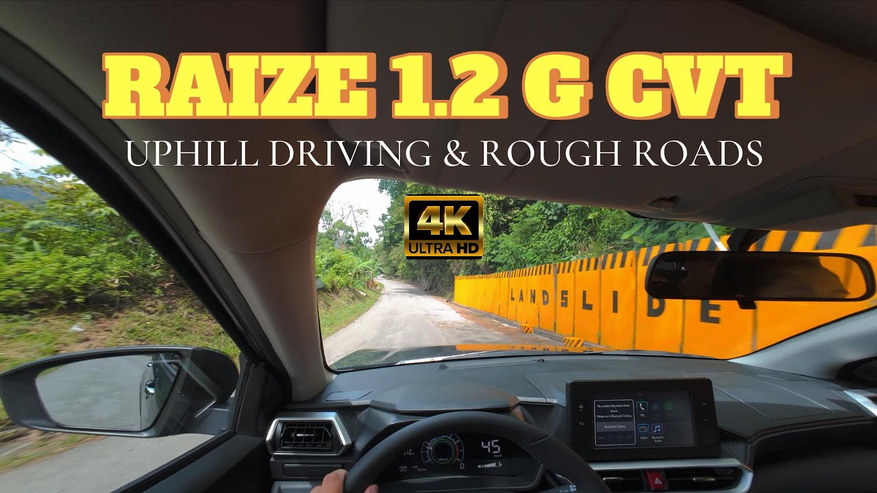 Rough Roads and Uphill Driving | Raize 1.2 G CVT