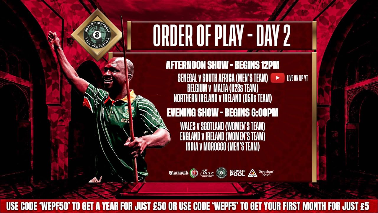 WEPF World Championships Day 3 Match 1