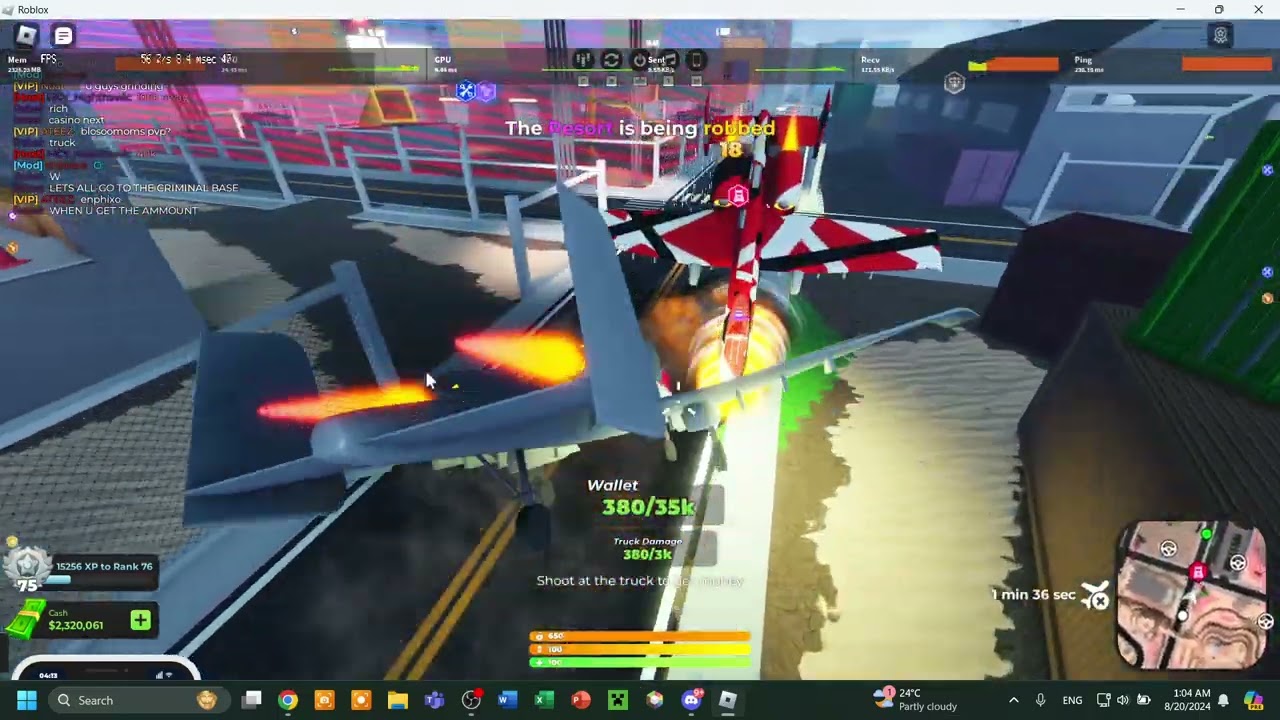 @MCY_Nighthawk reaches 1 billion cash in Mad City: Chapter 2!