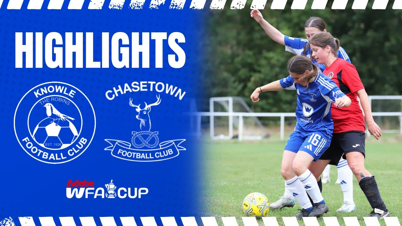 Scholars go through on Cup debut | WOMEN'S HIGHLIGHTS Knowle v Chasetown - 7.9.2025
