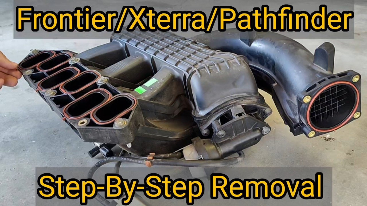 How To Remove The Intake Manifold/Plenum On A Nissan Frontier/Xterra/Pathfinder (VQ40DE Engine) 