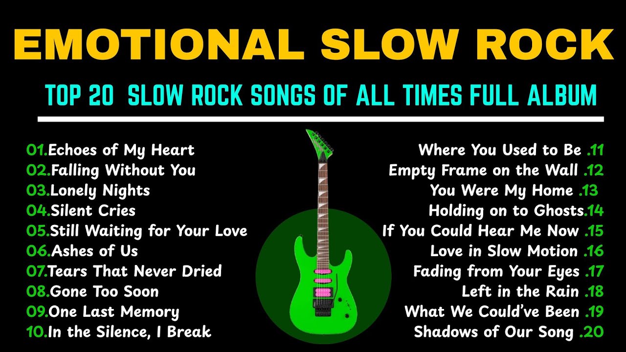 🎸 EMOTIONAL SLOW ROCK | AMERICAN ROCK SONGS | PLAYLIST 2025 VOL 4 🎸