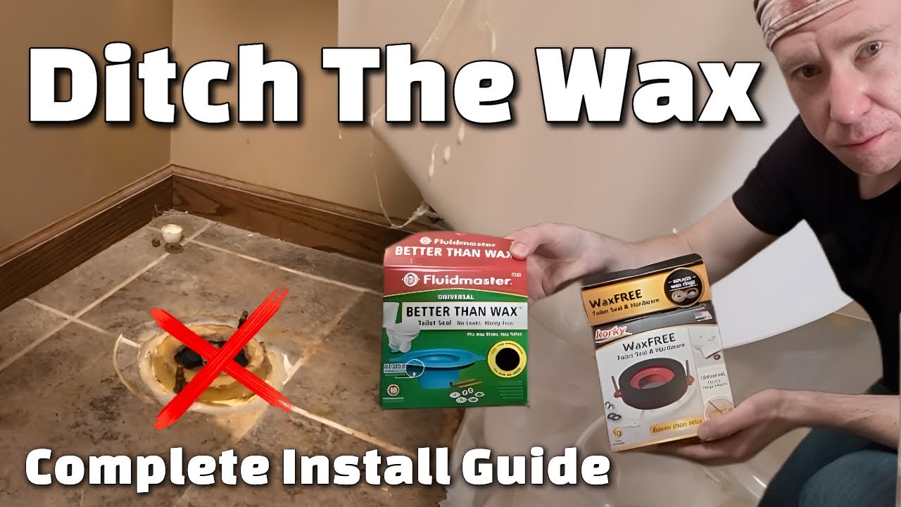 Replace a Toilet Like a Pro | Mess-Free Wax-Free Ring Method