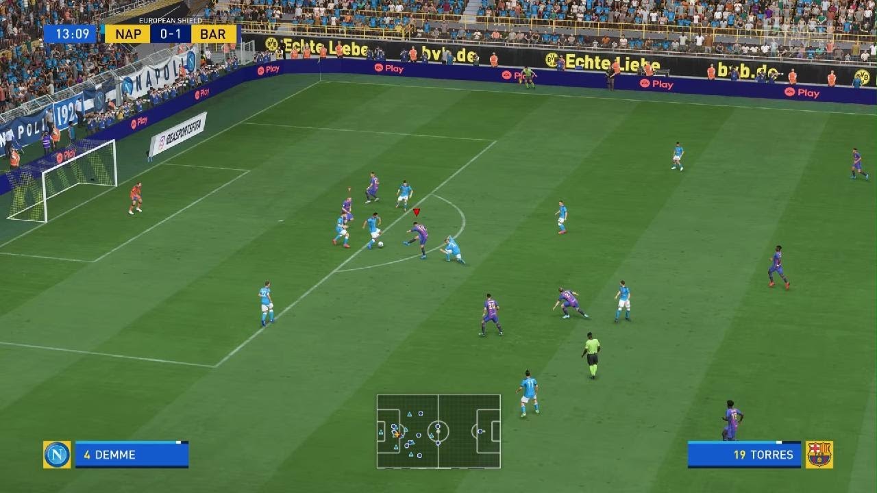 FIFA 22 - Napoli 0-5 Barcelona