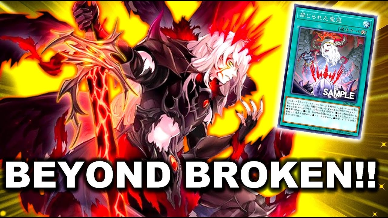THIS NEW CARD BREAKS THE WHOLE GAME!!! FORBIDDEN CROWN FT DARKLORD NEW SUPPORT POST BURST PROTOCOL!!