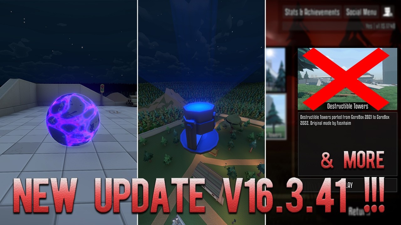 Gorebox V16.3.41 Update New Secret Props Old Map Removed & More !!! 🤔🤔🤔