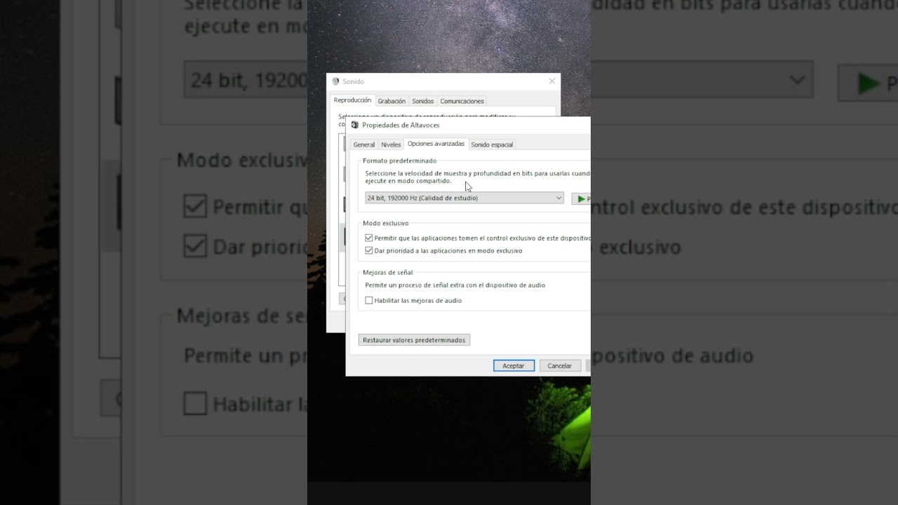 C&Oacute;MO OBTENER LA MEJOR CALIDAD DE SONIDO EN WINDOW #tutorial #bitperfect #pc #altavoces #auriculares