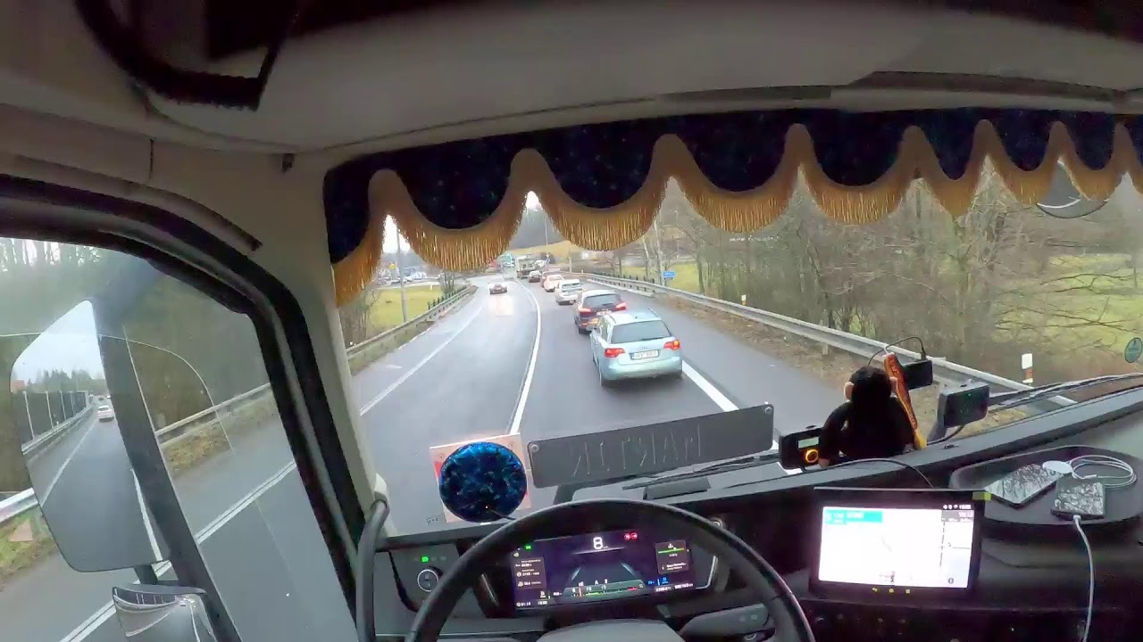 POV LIVE stream VOLVO FH460 - jízda na Opavu od Litomyšle přes Třebovou a Mohelnici