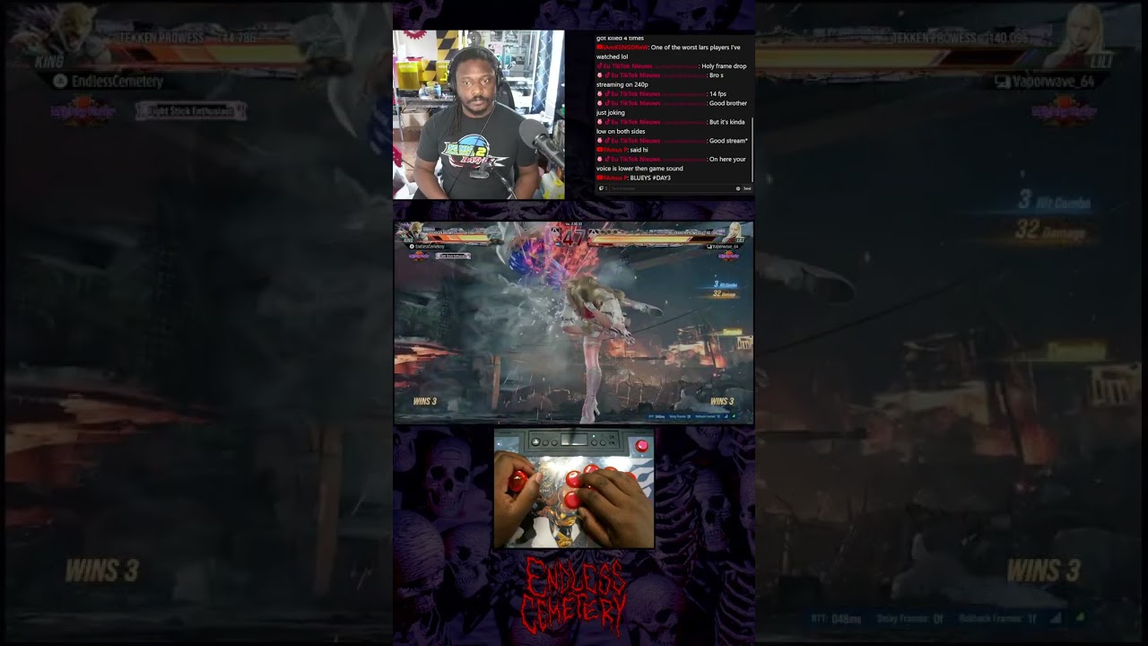 Cooking This Lili #Tekken8 #Gameplay #EndlessCemetery