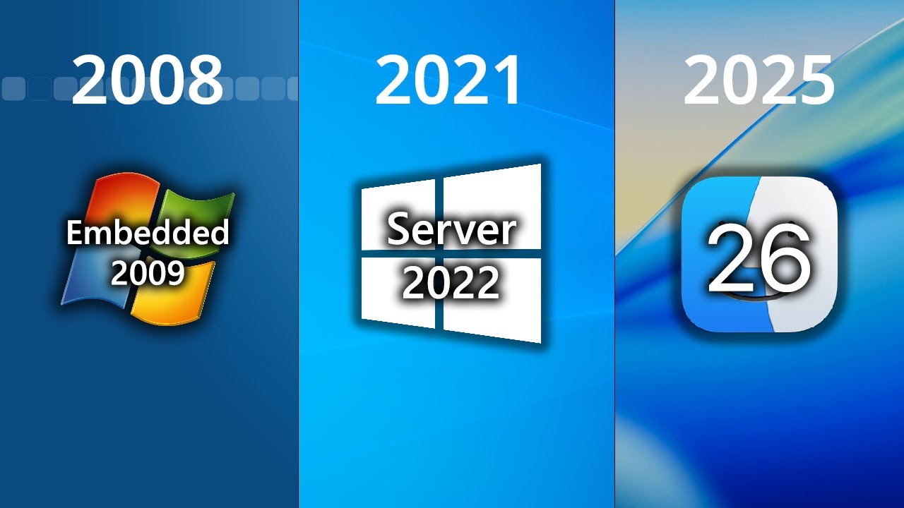 Software Named After Years But Released Year Before