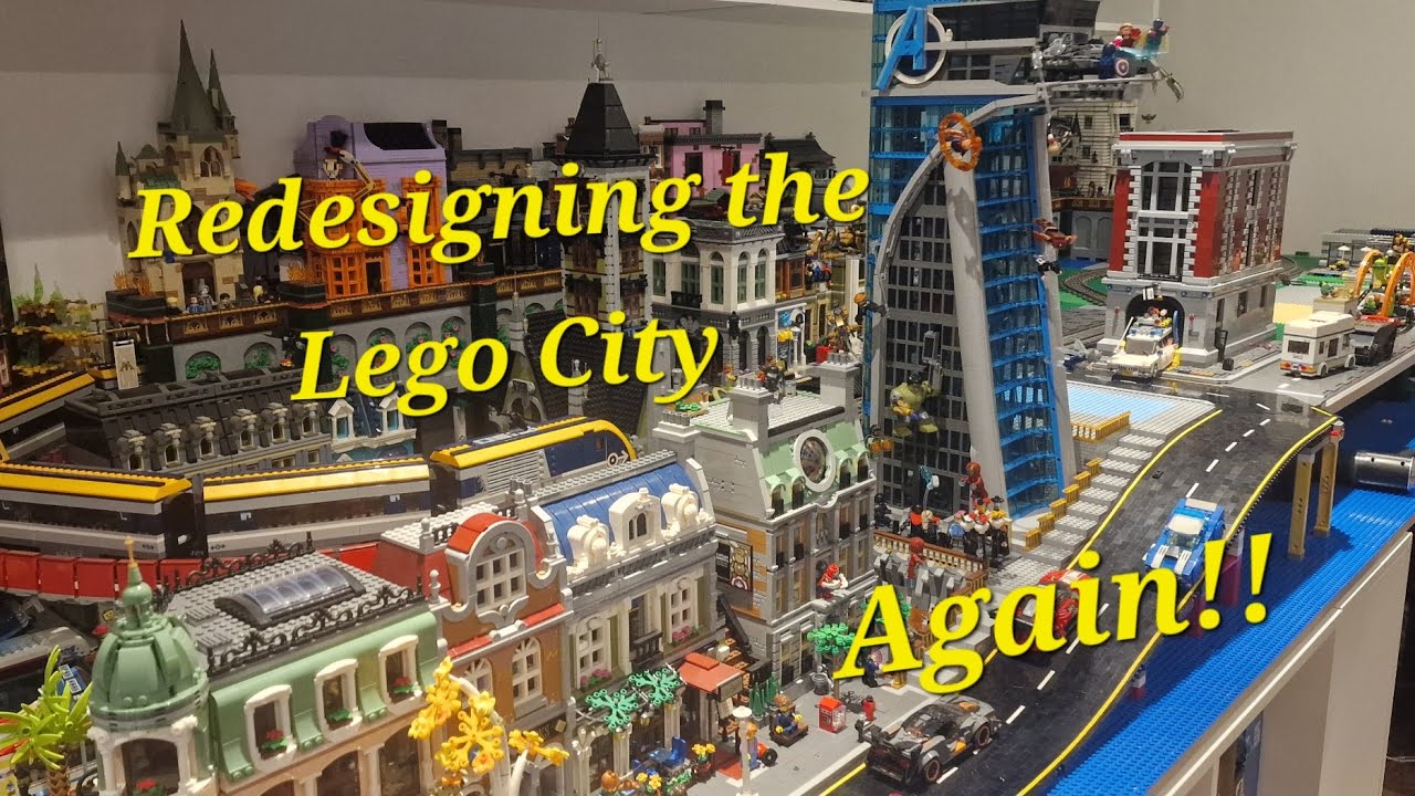 Now and Next in The Lego City 26 - Redesigning and reconfiguring the Lego City