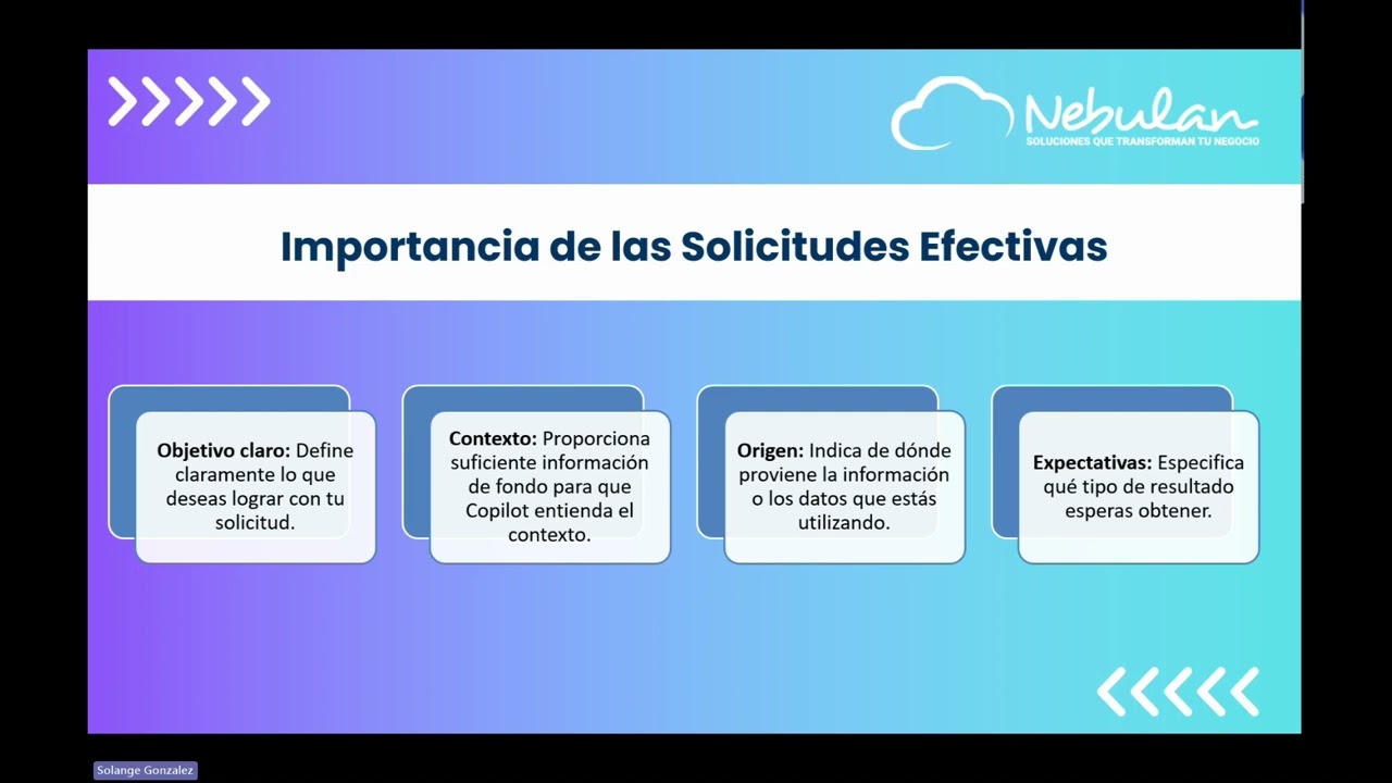 Webinar: Creación de solicitudes efectivas para Microsoft 365 Copilot