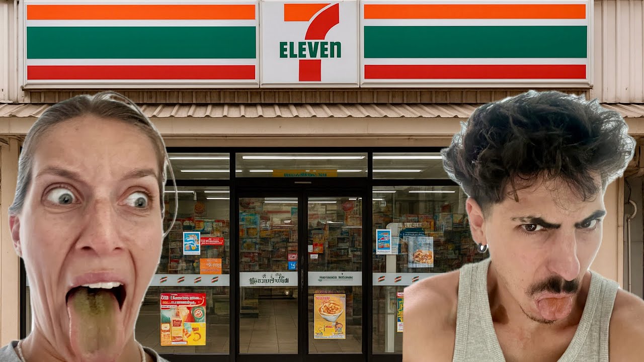 On essaie les trucs les PLUS BIZARRES du 7/11!