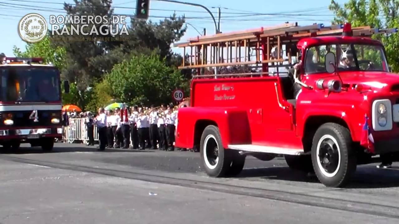 DESFILE 2 OCTUBRE BOMBEROS DE RANCAGUA