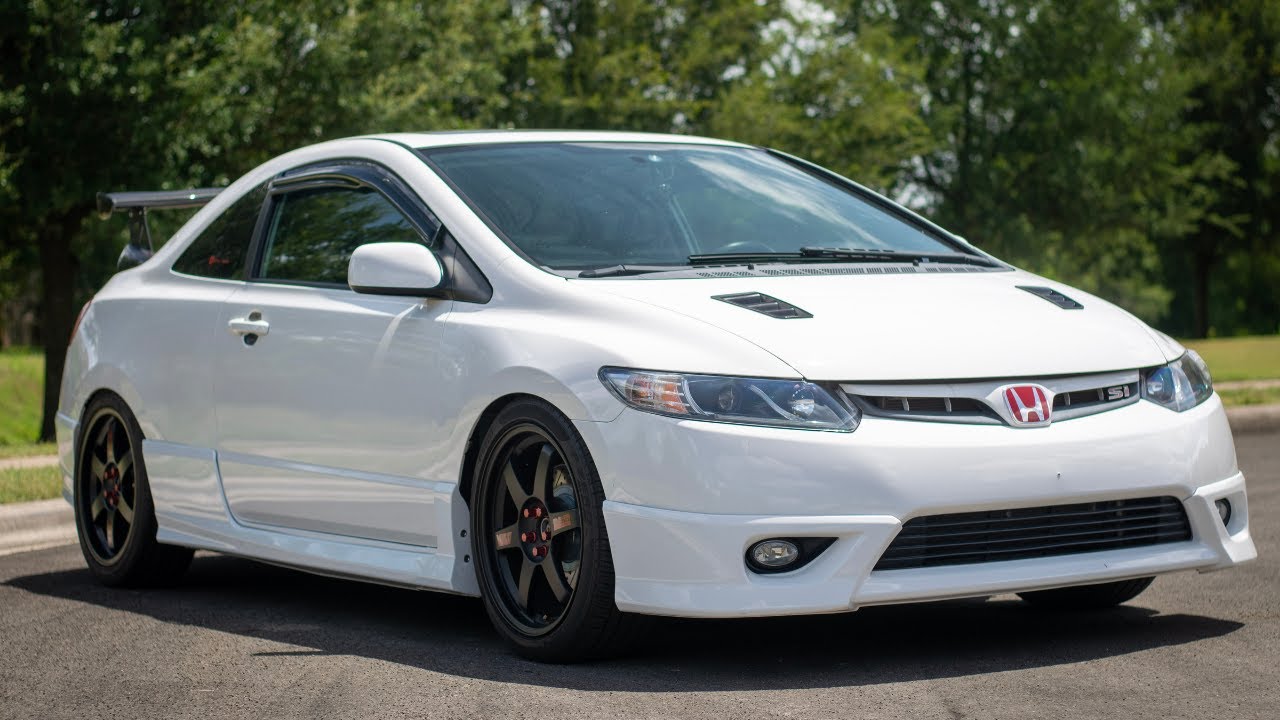 Full walkaround of my modified 8th gen Civic Si!