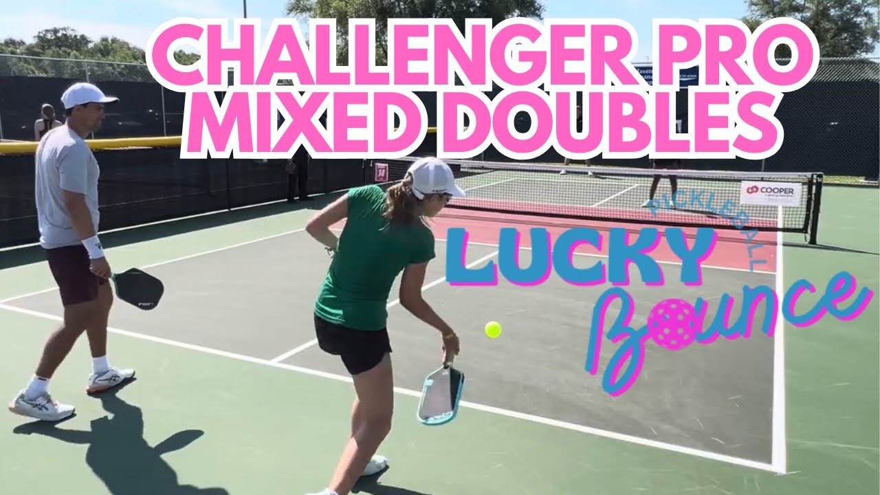 Challenger PPA Pro mixed doubles bracket game ￼