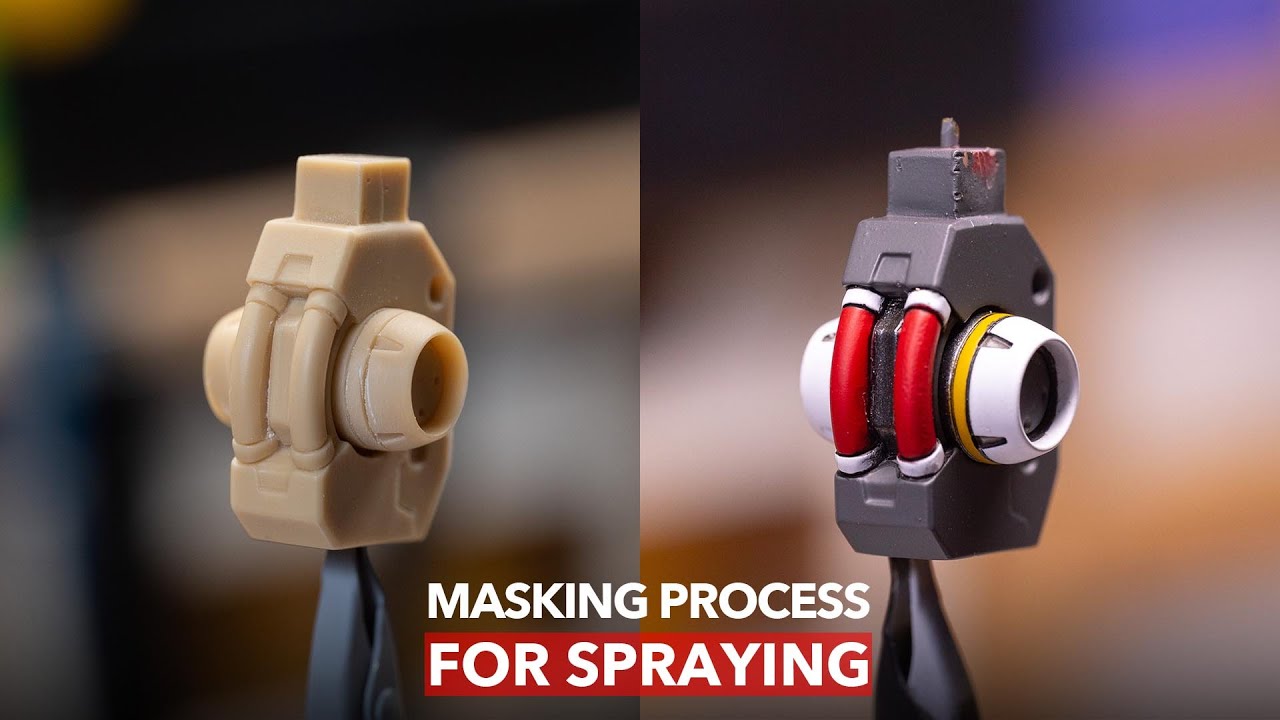 N.Maker | Masking Process Step by Step | RX-78 Full Armor Full GK