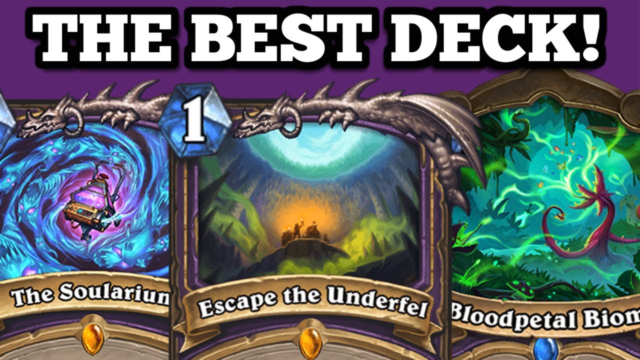 Quest Warlock might be the best deck in Hearthstone!