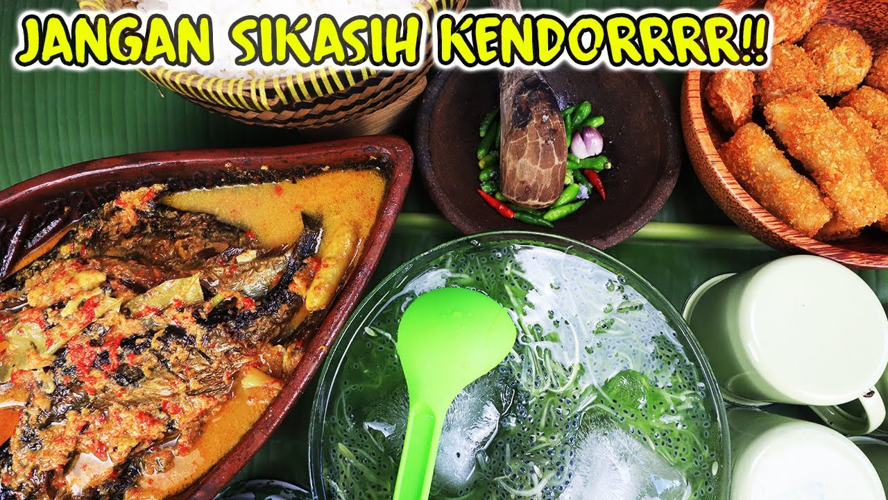 ES TIMUN SERUT DAN GULAI IKAN SALAI TEBU TELUR!!! #DiRumahAja