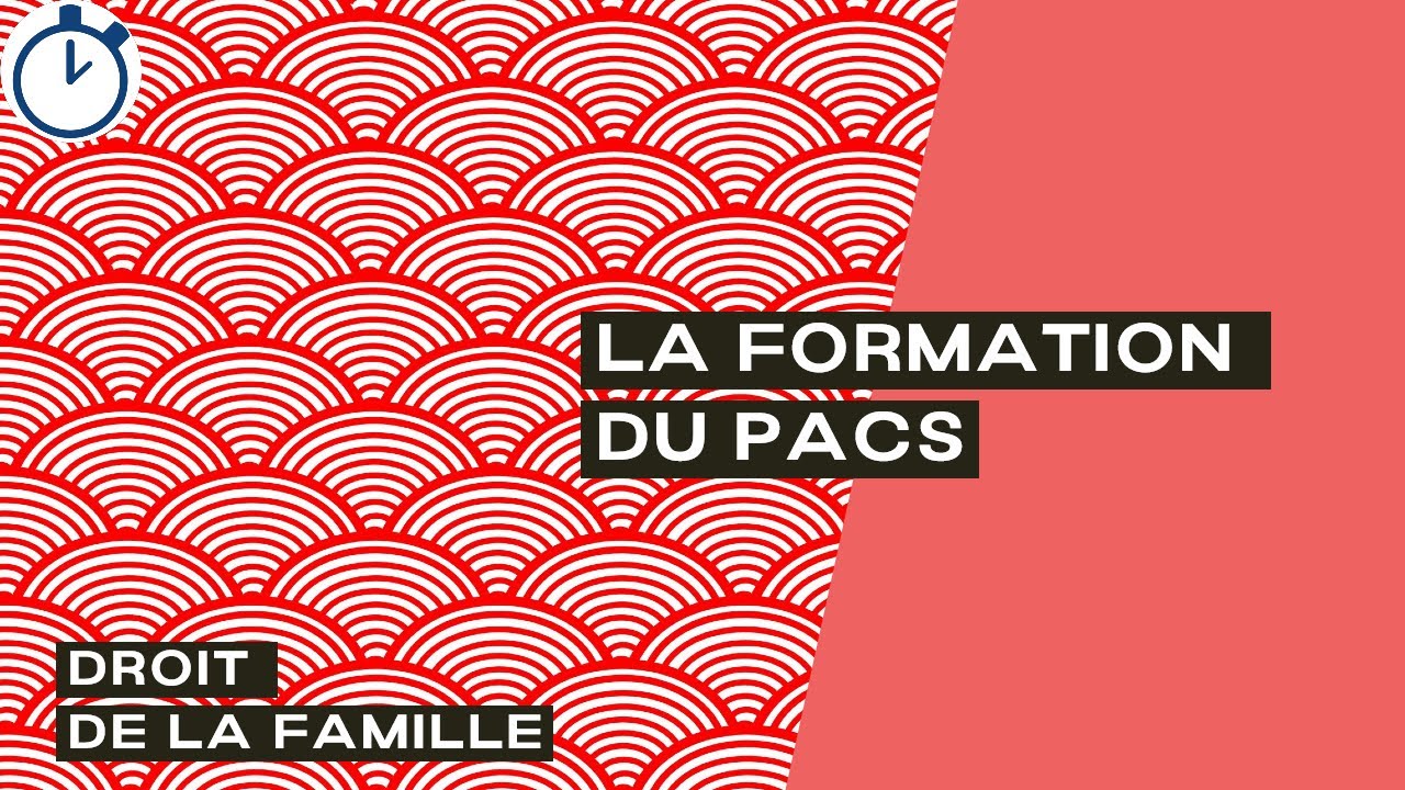 La Formation du PACS : [Droit de la Famille]