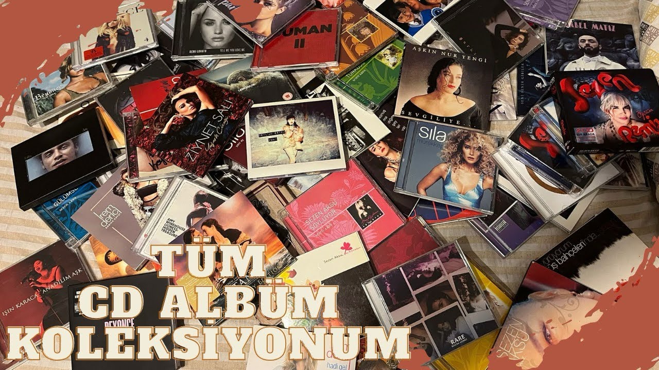 ALBÜM KOLEKSİYONUMUN TAMAMI - Hepsini İnceliyoruz! #unboxing #collection 
