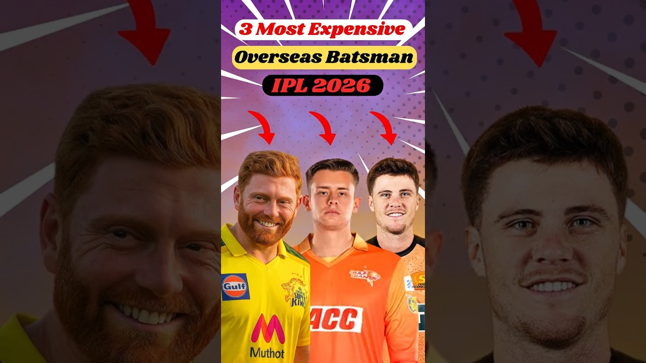 Most Expensive Overseas Batsman IPL 2026 😱❓