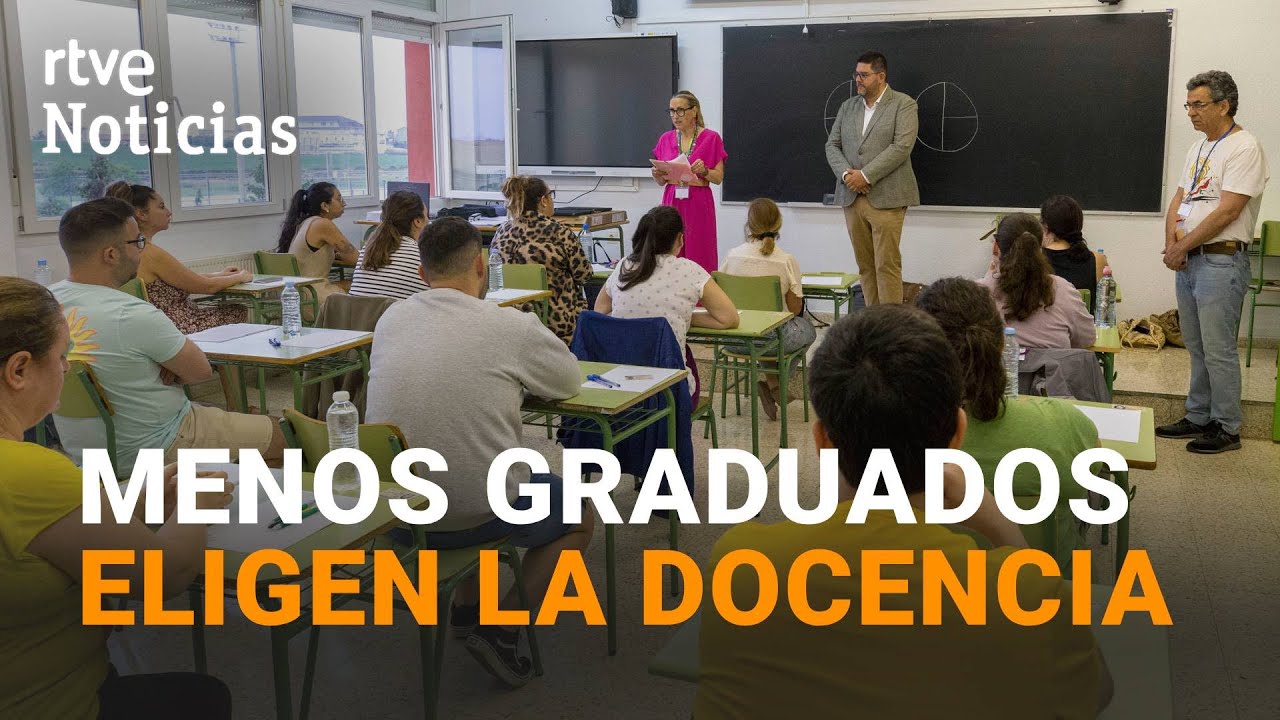 FALTAN PROFESORES de MATEMÁTICAS por la COMPETENCIA de las EMPRESAS de BIG DATA o IA | RTVE Noticias