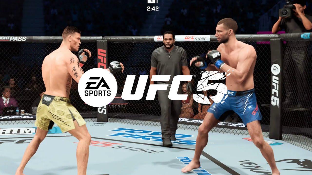 UFC 326 — Кайо Борральо против Рейньера де Риддера | ПОЛНЫЙ БОЙ — EA Sports UFC 5