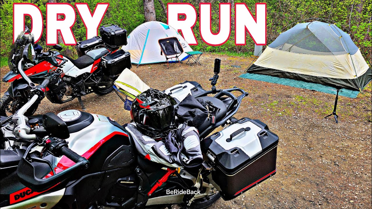 First Try Motorcycle Camping 2025