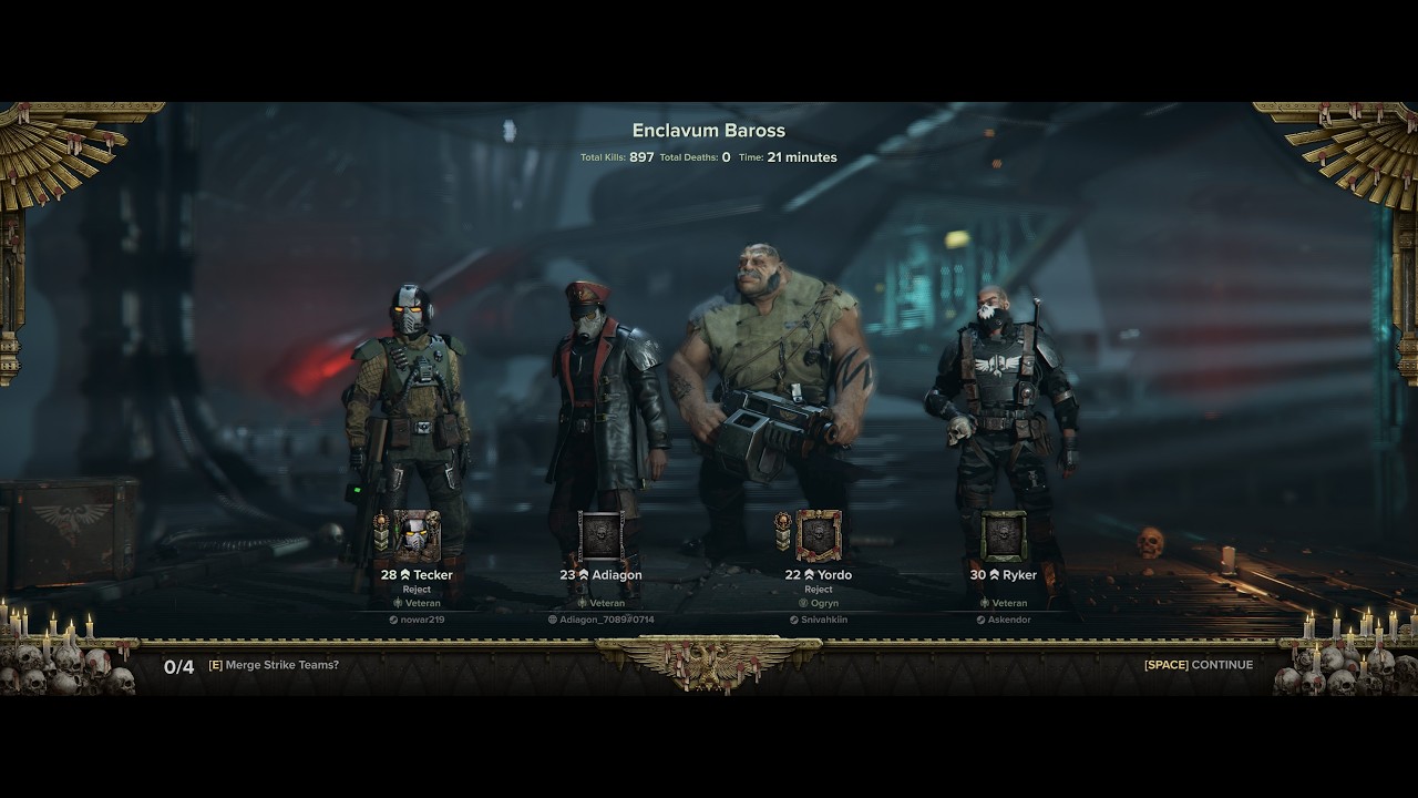 FROM WARHAMMER 40 000 DARKTIDE---ENCLAVUM BOSSS---Gamed By : nowar219
