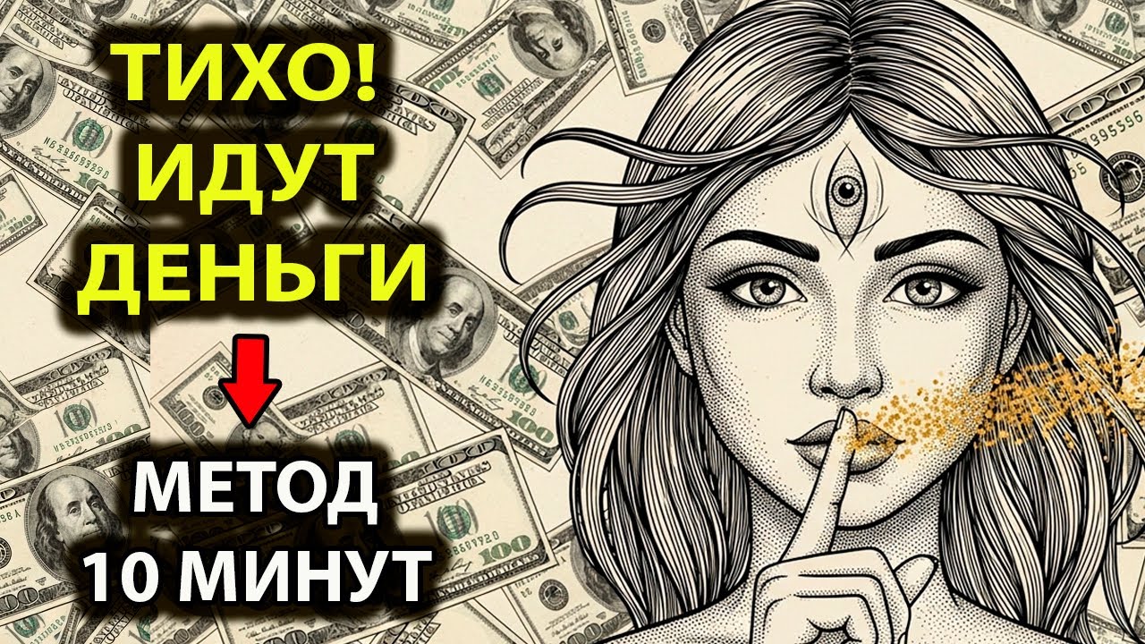 ТИХО! ИДУТ ДЕНЬГИ. (Метод 10 минут)