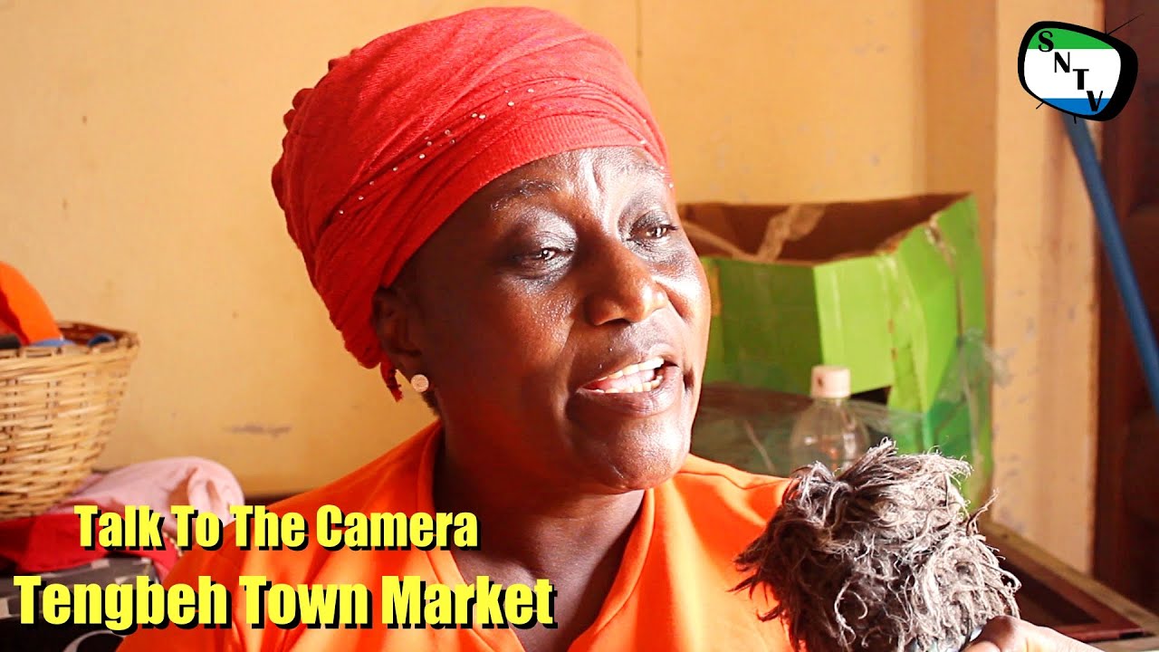 Talk To The Camera - Tengbeh Town Market - Sierra Leone