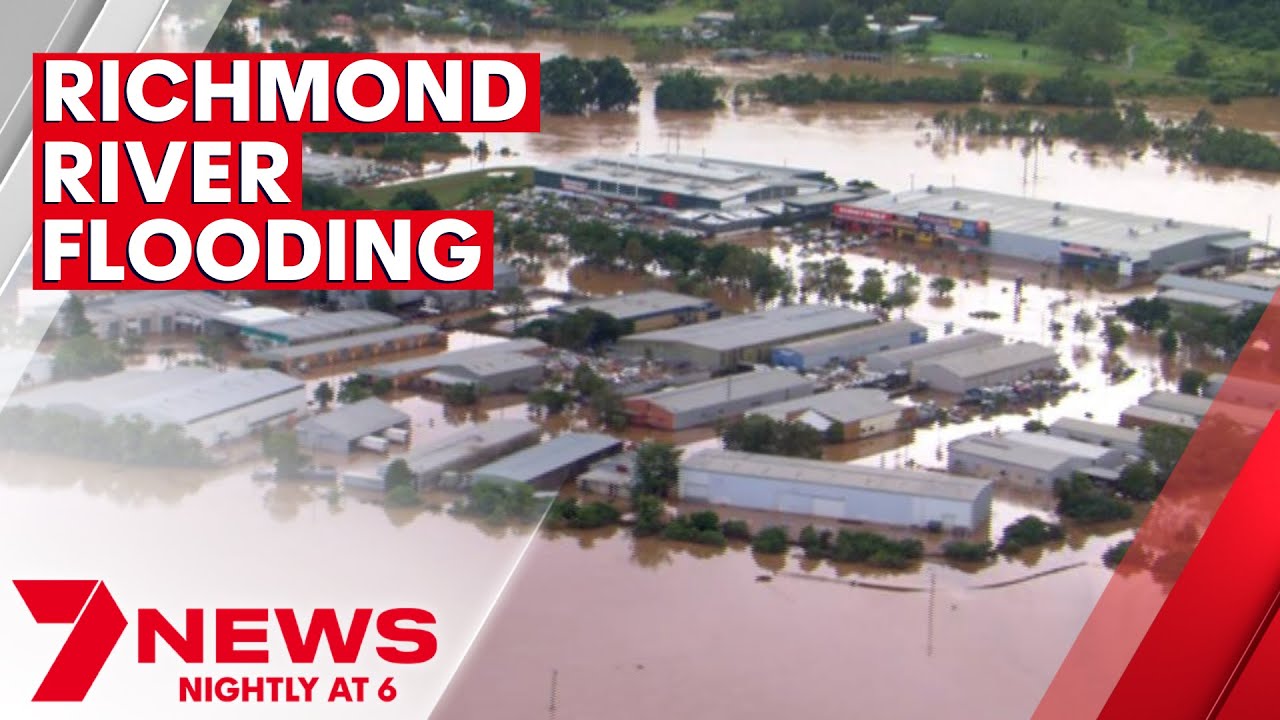 Flooding on the Richmond River - March 2022 | 7NEWS