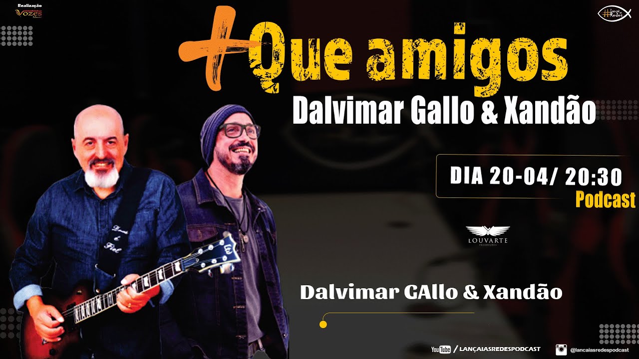 +Que amigos  Feat.(Dalvimar Gallo e Xandão) #108 #dalvimargalloexandao   #deus #musicos