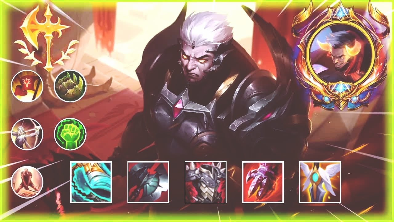 Sky Flower Darius  Montage | 2021B韩服第一诺手 Plays |  4k画质