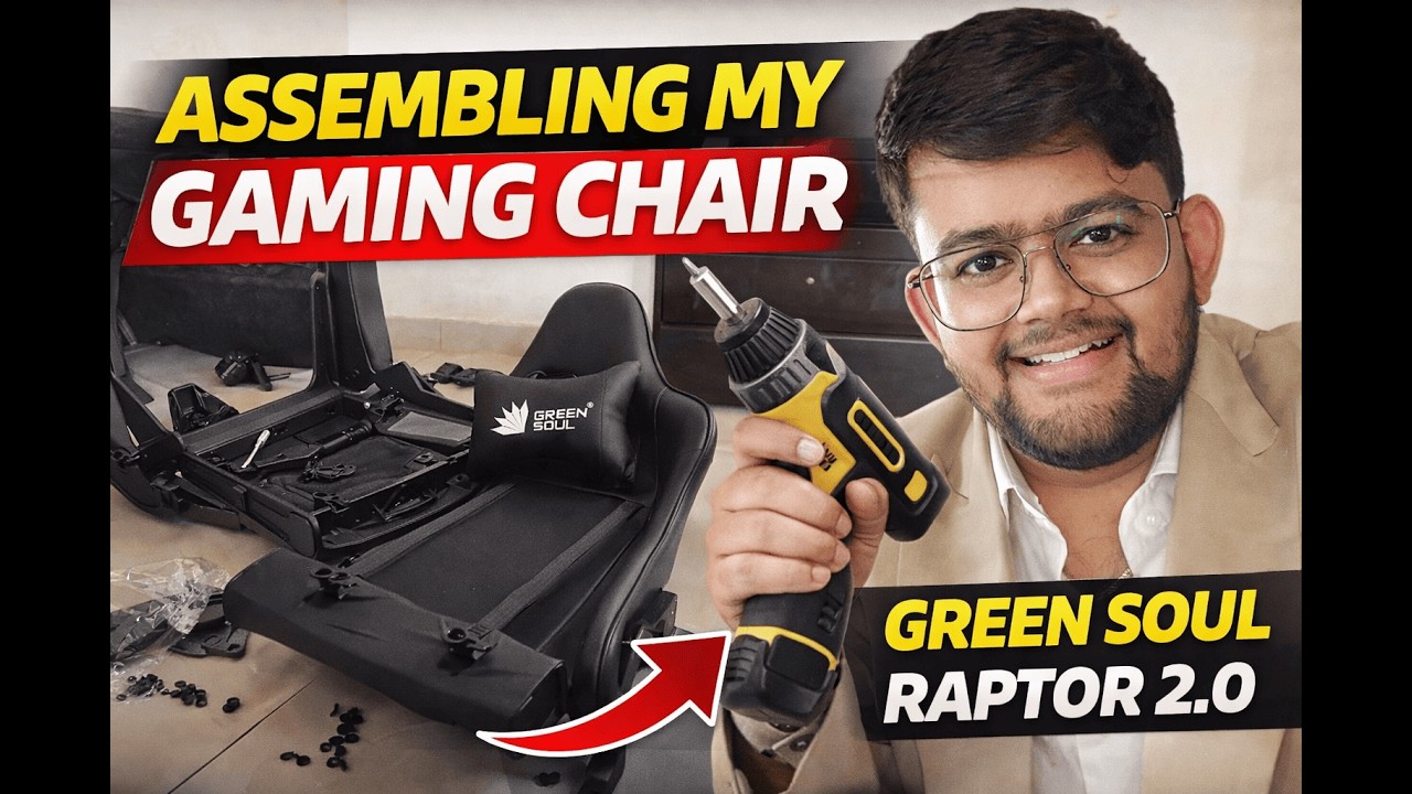 I Built My Dream Gaming Chair | Green Soul Raptor 2.0 Assembly Vlog | FaiTH Kakarot
