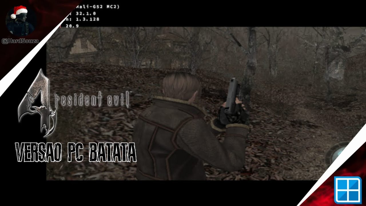 Resident Evil 4 Clássico Rodando Em PC batata Winlator 10.1