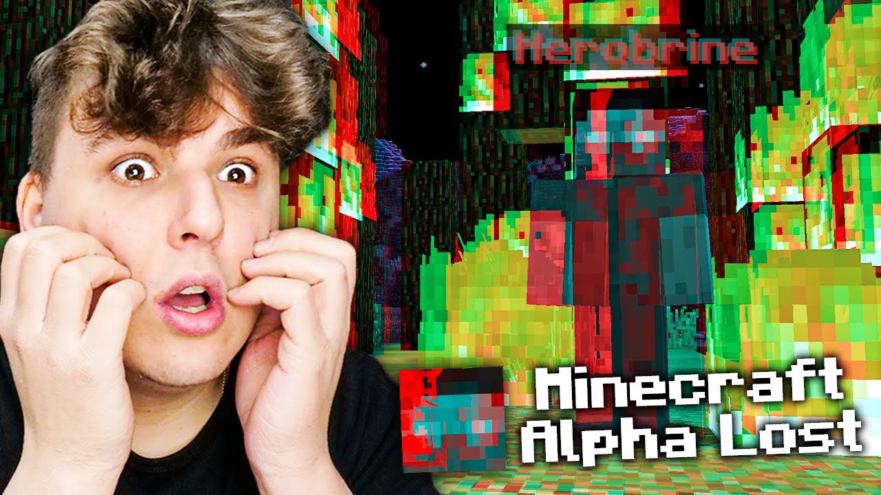 ZAGRAŁEM w ZAPOMNIANĄ WERSJE MINECRAFT ALPHA LOST!!!!
