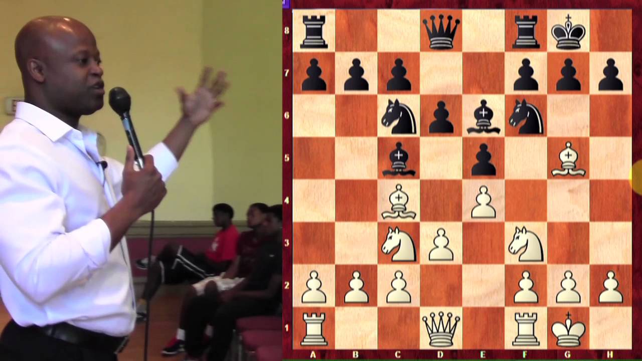 Chess for Football Players - GM Maurice Ashley - 2014.08.13
