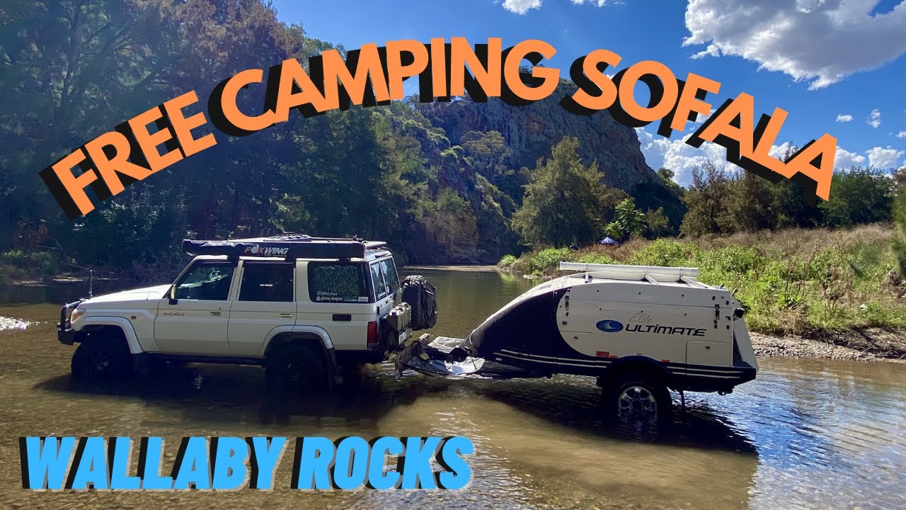 The Ultimate Free Camping - Ep1 -Turon river -Wallaby rocks- landcruiser 76 & ultimate camper