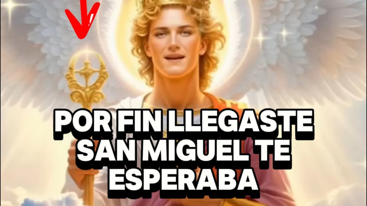 SAN MIGUEL ESTÁ FELIZ DE QUE LO HAYAS ENCONTRADO HOY 