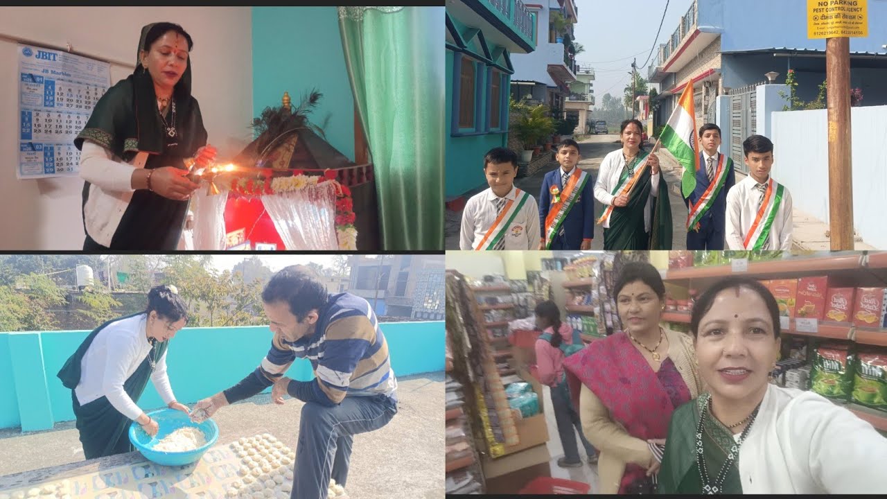 गणतंत्र दिवस की हार्दिक शुभकामनाएं 🙏🇮🇳 आज मॉल करी इतनी खरीददारी  मंजू के साथ 😱