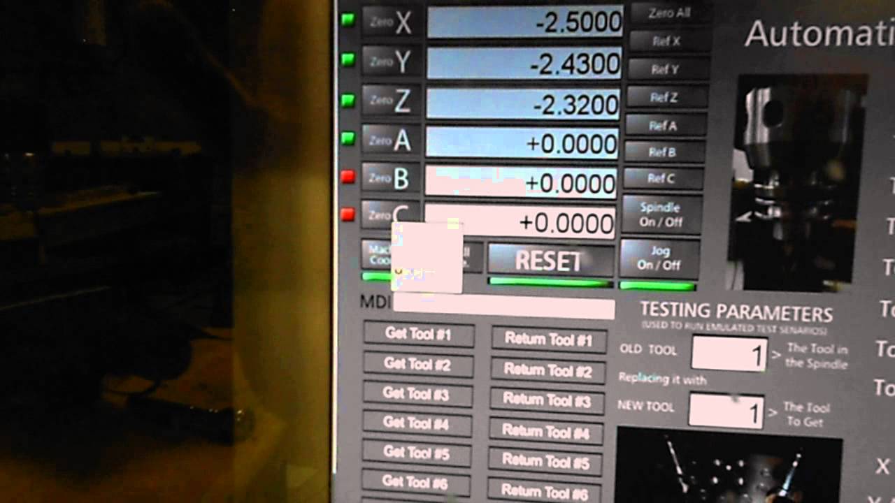 Rotary Tool Changer M06 Macro l