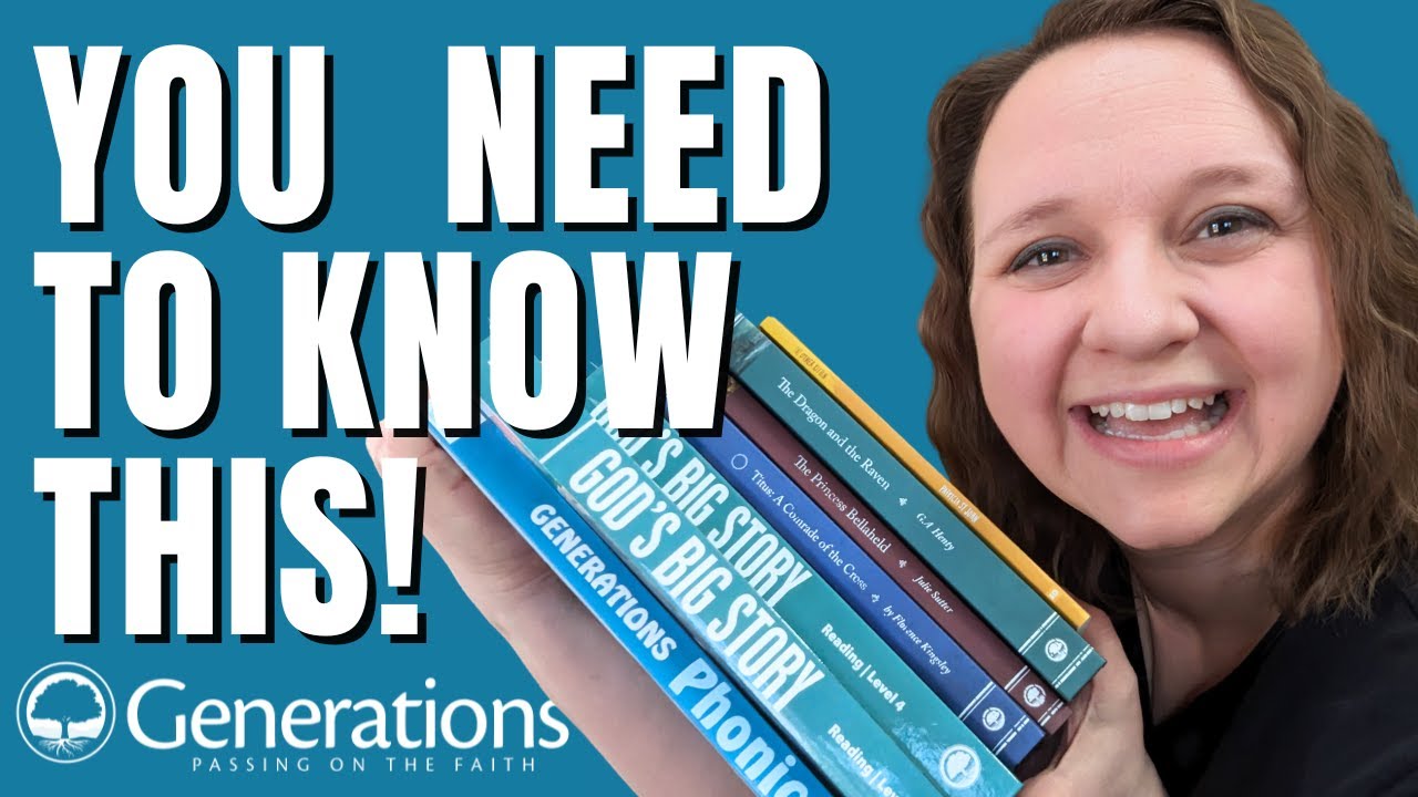 Generations Language Arts Homeschool Curriculum Flip Through
