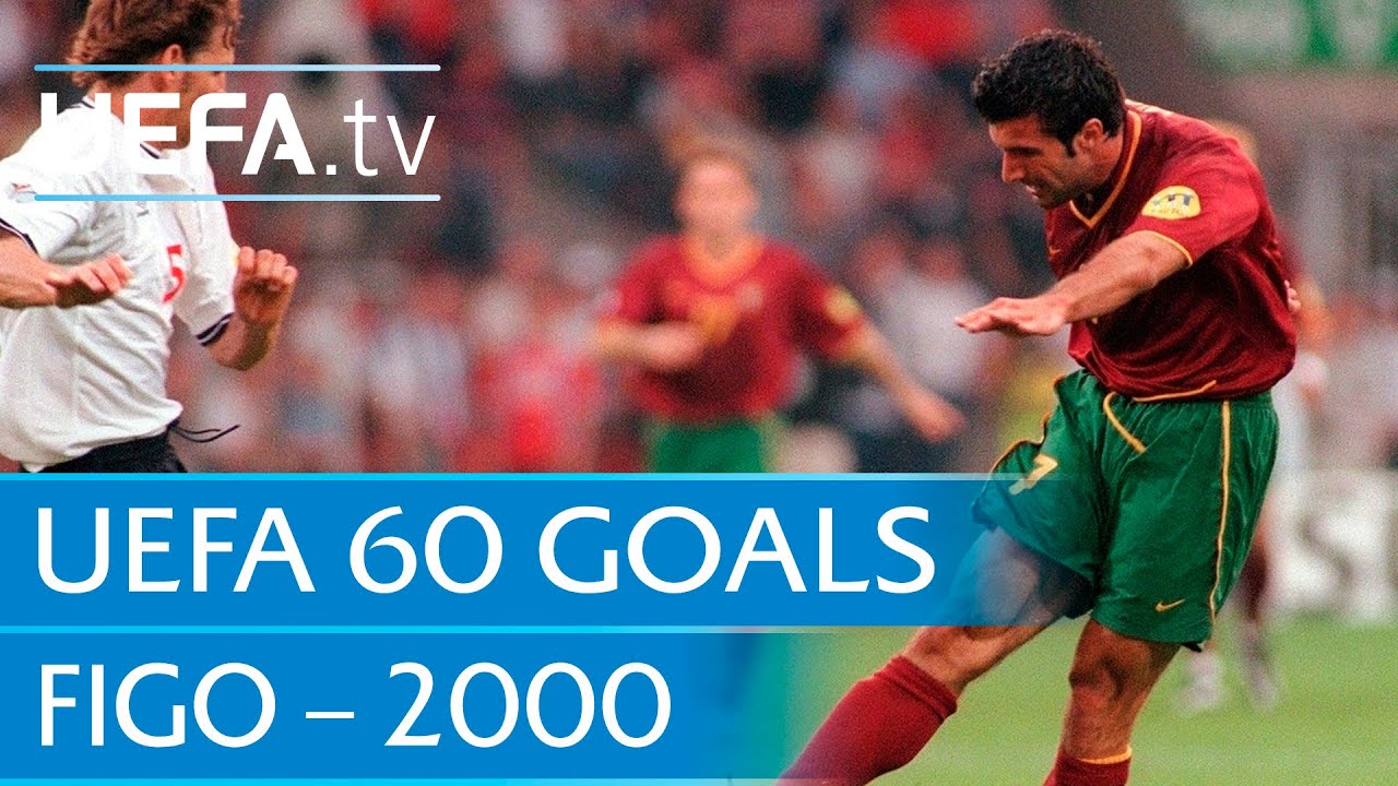 Luís Figo v England, 2000: 60 Great UEFA Goals