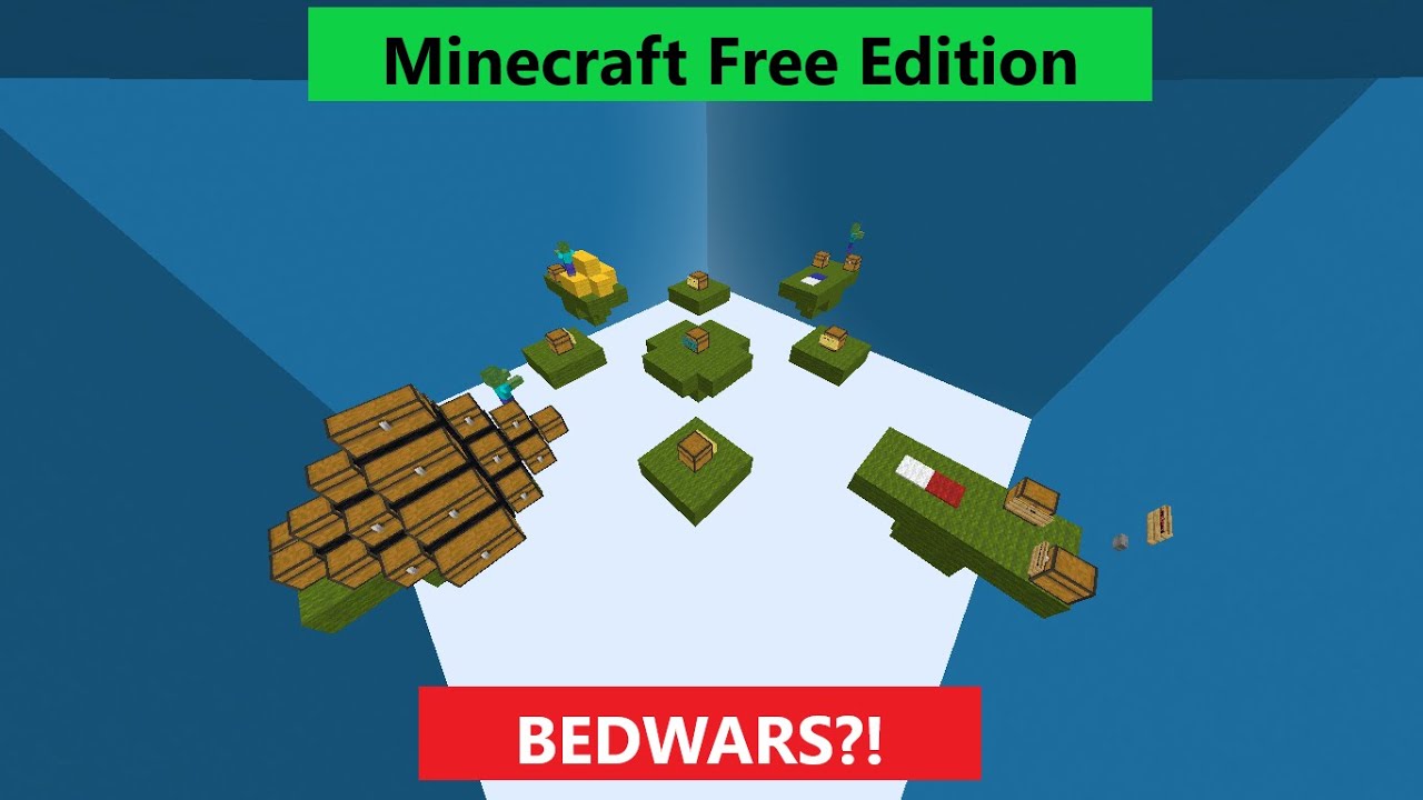 НОВОЕ ОБНОВЛЕНИЕ Minecraft Free Edition! v4.5 BEDWARS?!