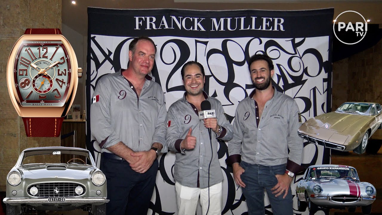 Franck Muller presenta la edici&oacute;n limitada de Rally Maya M&eacute;xico 2023 ⌚🇨🇭