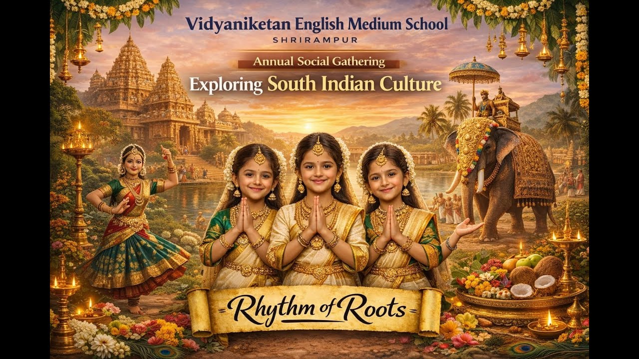 Vidyaniketan English Medium School, Shrirampur   #VEMS #Gathering #2025 #RhythmsofRoots